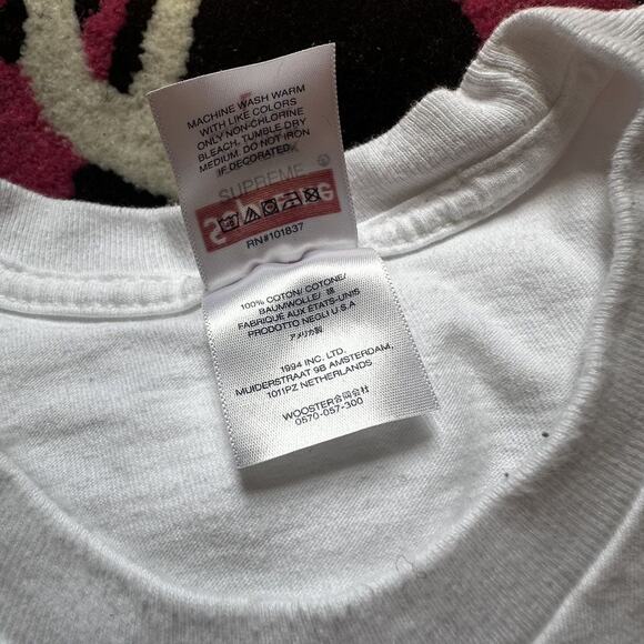 Supreme Camacho Tee - White - Large - Used - Picture 5 of 6